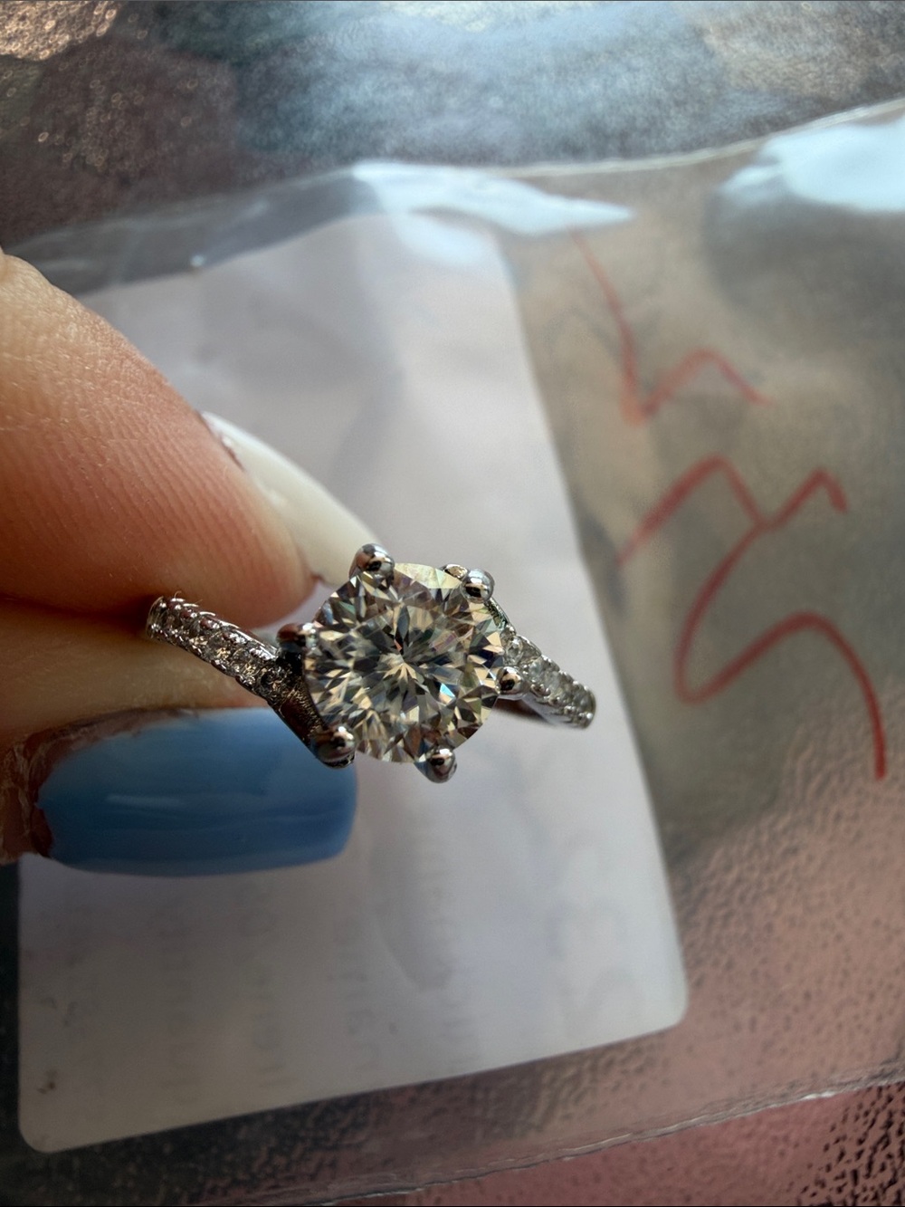 Classic Silver Solitaire Round Ring